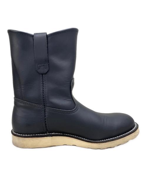 RED WING（レッドウィング）RED WING (レッドウィング) ペコスブーツ ブラック サイズ:8E（26-26.5）の古着・服飾アイテム