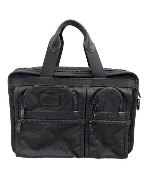 TUMI（トゥミ）TUMI (トゥミ) エクスパンダブル・オーガナイザー・コンピューター・ブリーフ　ALPHA ブラックの古着・服飾アイテム