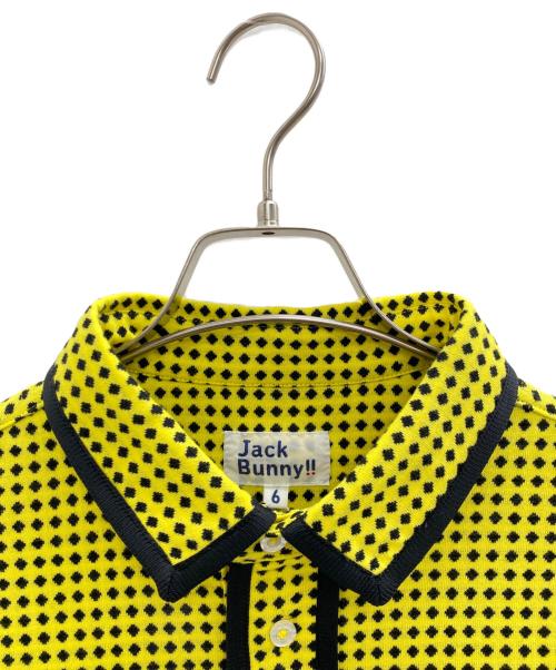 JACK BUNNY（ジャックバニー）JACK BUNNY (ジャックバニー) ゴルフウェア(トップス) イエロー サイズ:9号 未使用品の古着・服飾アイテム
