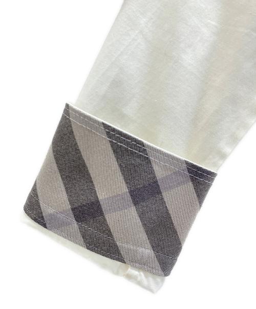 BURBERRY LONDON（バーバリーロンドン）BURBERRY LONDON (バーバリーロンドン) 長袖シャツ アイボリー サイズ:38の古着・服飾アイテム