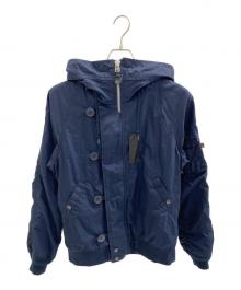 ALPHA INDUSTRIES×SHIPS（アルファインダストリーズ×シップス）の古着「ミリタリージャケット」｜ネイビー