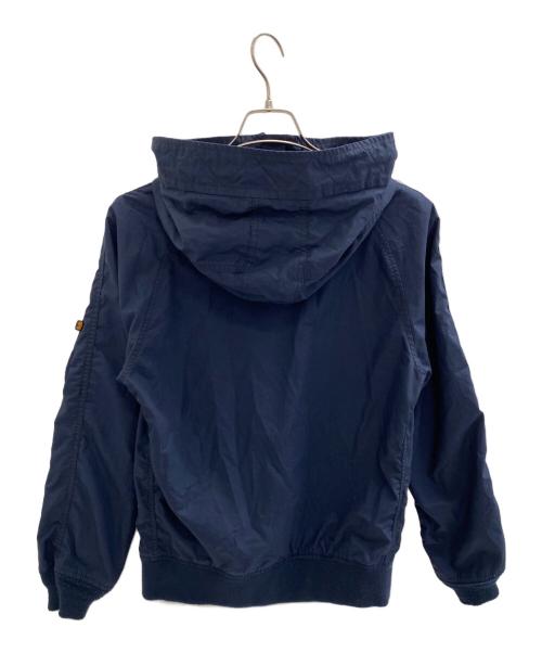 ALPHA INDUSTRIES（アルファインダストリーズ）ALPHA INDUSTRIES (アルファインダストリーズ) SHIPS (シップス) ミリタリージャケット ネイビー サイズ:Mの古着・服飾アイテム
