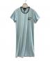 stussy（ステューシー）の古着「Barra Short Sleeve Mini Dress」｜スカイブルー