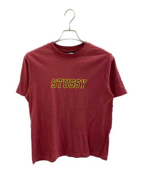 stussy（ステューシー）stussy (ステューシー) 半袖カットソー レッド サイズ:Sの古着・服飾アイテム