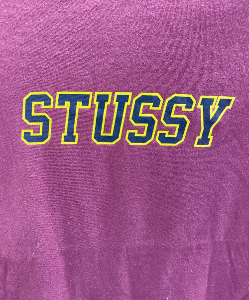 stussy（ステューシー）stussy (ステューシー) 半袖カットソー レッド サイズ:Sの古着・服飾アイテム