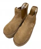 UGGアグ）の古着「NEUMEL PLATFORM CHELSEA」｜ベージュ