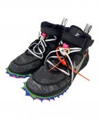 NIKE×OFFWHITEナイキ×オフホワイト）の古着「AIR FORCE 1 MID SP BLACK」｜ブラック