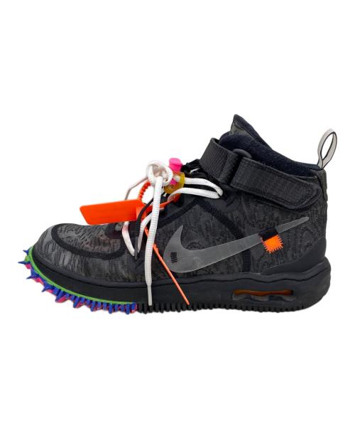 NIKE（ナイキ）NIKE (ナイキ) OFFWHITE (オフホワイト) AIR FORCE 1 MID SP BLACK ブラック サイズ:28の古着・服飾アイテム