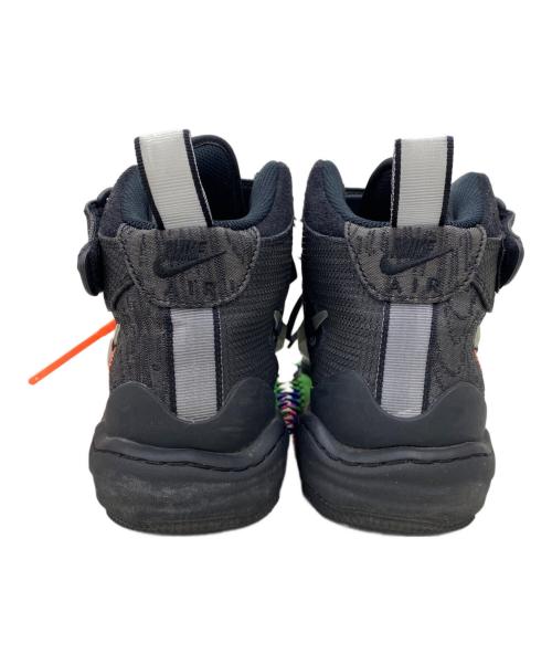 NIKE（ナイキ）NIKE (ナイキ) OFFWHITE (オフホワイト) AIR FORCE 1 MID SP BLACK ブラック サイズ:28の古着・服飾アイテム