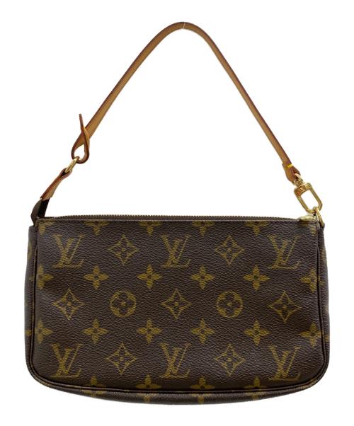 LOUIS VUITTON（ルイ ヴィトン）LOUIS VUITTON (ルイ ヴィトン) モノグラム・ポシェット・アクセソワール ブラウンの古着・服飾アイテム