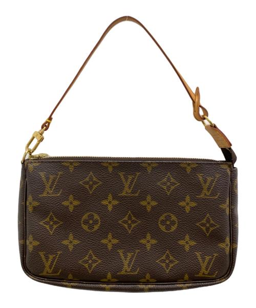 LOUIS VUITTON（ルイ ヴィトン）LOUIS VUITTON (ルイ ヴィトン) モノグラム・ポシェット・アクセソワール ブラウンの古着・服飾アイテム