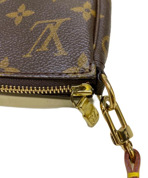LOUIS VUITTON（ルイ ヴィトン）LOUIS VUITTON (ルイ ヴィトン) モノグラム・ポシェット・アクセソワール ブラウンの古着・服飾アイテム