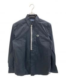 FRED PERRY（フレッドペリー）の古着「長袖シャツ」｜ブラック