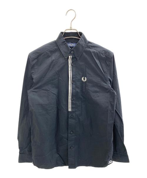 FRED PERRY（フレッドペリー）FRED PERRY (フレッドペリー) 長袖シャツ ブラック サイズ:Sの古着・服飾アイテム