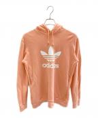 adidasアディダス）の古着「パーカー」｜ピンク