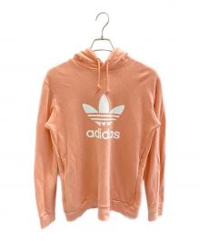 adidas（アディダス）の古着「パーカー」｜ピンク