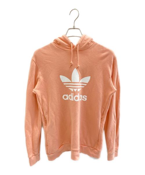 adidas（アディダス）adidas (アディダス) パーカー ピンク サイズ:Sの古着・服飾アイテム