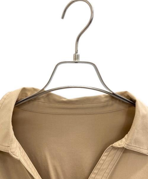 EMMEL REFINES（エメル リファインズ）EMMEL REFINES (エメル リファインズ) 長袖ワンピース ベージュ サイズ:Sの古着・服飾アイテム