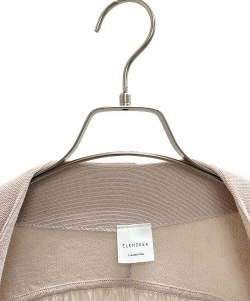 ELENDEEK（エレンディーク）ELENDEEK (エレンディーク) ロングカーディガン ベージュ サイズ:Freeの古着・服飾アイテム