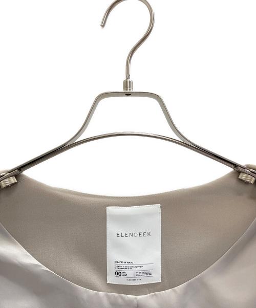 ELENDEEK（エレンディーク）ELENDEEK (エレンディーク) ジレ ベージュ サイズ:Freeの古着・服飾アイテム
