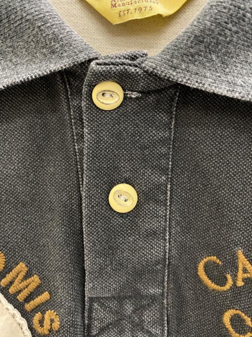 AVIREX（アヴィレックス）AVIREX (アヴィレックス) ポロシャツ グレー サイズ:Mの古着・服飾アイテム
