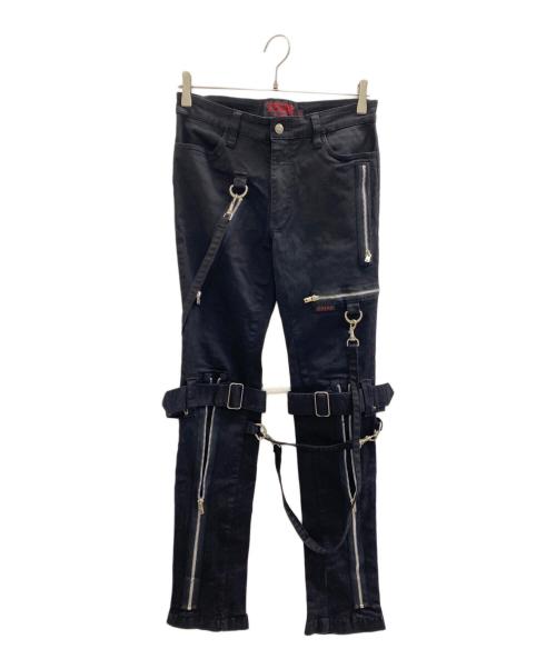 TRIPP（トリップ）TRIPP (トリップ) ボンテージパンツ ブラック サイズ:28の古着・服飾アイテム