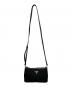 PRADA (プラダ) キルティングナイロン 2WAY チェーンハンドバッグ ブラック：170000円