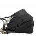 中古・古着 PRADA (プラダ) キルティングナイロン 2WAY チェーンハンドバッグ ブラック：170000円