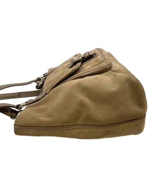 COACH（コーチ）COACH (コーチ) Y2K キャンベル ヌバック ソーホー トートバッグ グレージュの古着・服飾アイテム