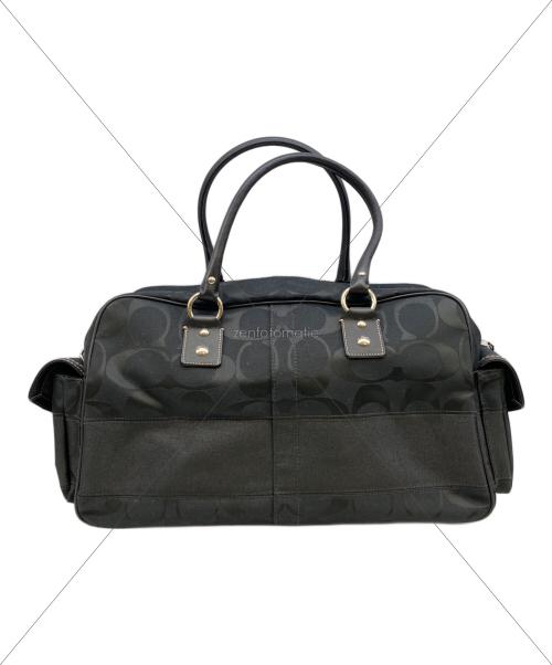 COACH（コーチ）COACH (コーチ) ボストンバッグ ブラックの古着・服飾アイテム
