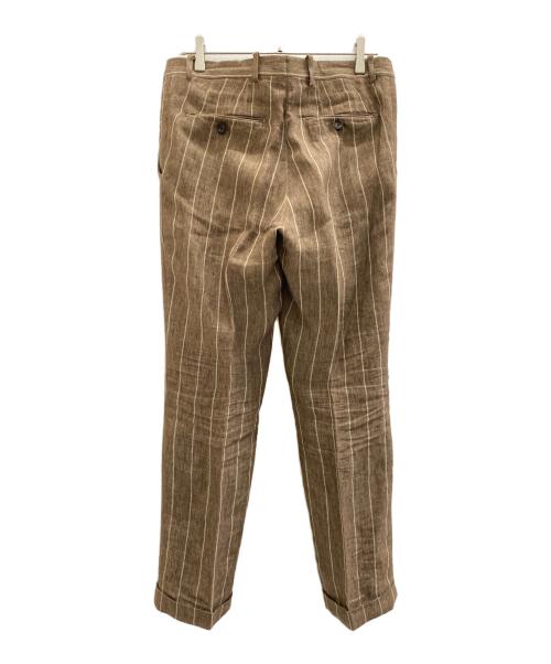 LARDINI（ラルディーニ）LARDINI (ラルディーニ) リネンセットアップスーツ ブラウン サイズ:46の古着・服飾アイテム