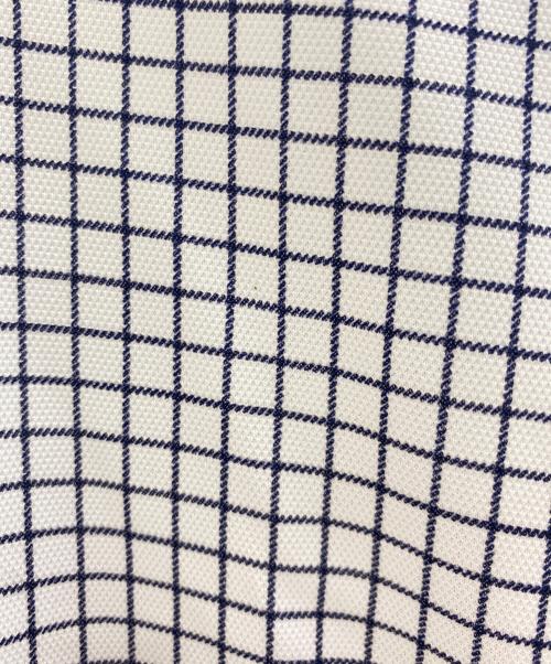MACKINTOSH PHILOSOPHY（マッキントッシュ フィロソフィー）MACKINTOSH PHILOSOPHY (マッキントッシュ フィロソフィー) 半袖シャツ ホワイト×ネイビー サイズ:40の古着・服飾アイテム
