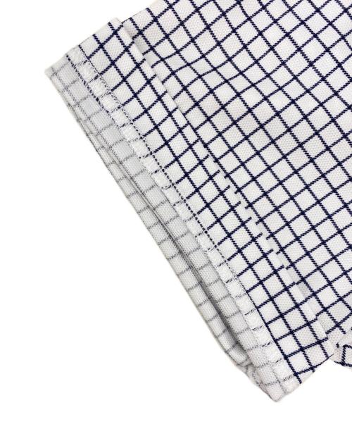 MACKINTOSH PHILOSOPHY（マッキントッシュ フィロソフィー）MACKINTOSH PHILOSOPHY (マッキントッシュ フィロソフィー) 半袖シャツ ホワイト×ネイビー サイズ:40の古着・服飾アイテム