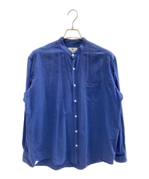 giannetto（ジャンネット）giannetto (ジャンネット) 長袖シャツ ブルー サイズ:Mの古着・服飾アイテム