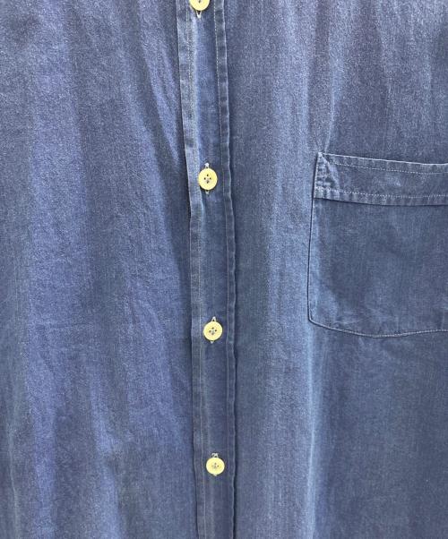 giannetto（ジャンネット）giannetto (ジャンネット) 長袖シャツ ブルー サイズ:Mの古着・服飾アイテム