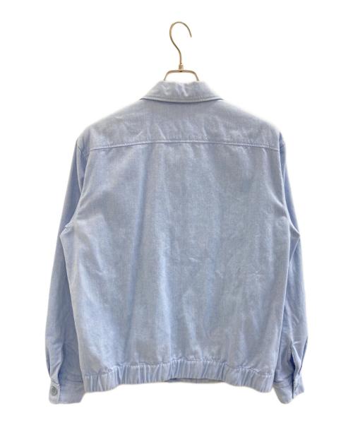 ASPESI（アスペジ）ASPESI (アスペジ) オックスコットンコーチジャケット サックスブルー サイズ:Lの古着・服飾アイテム