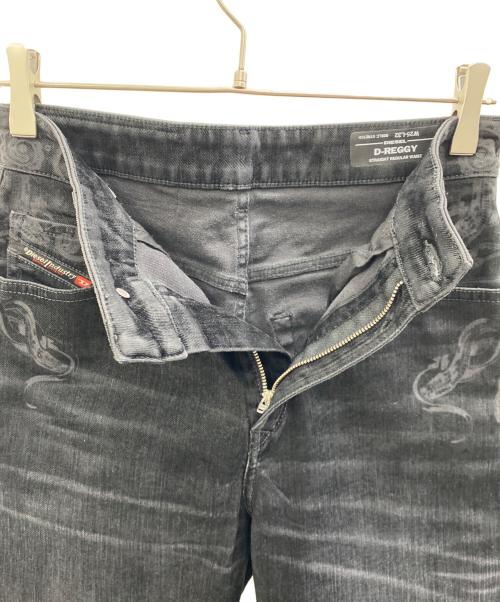 DIESEL（ディーゼル）DIESEL (ディーゼル) デニムパンツ ブラック サイズ:SIZE 63.5cm (W25)の古着・服飾アイテム