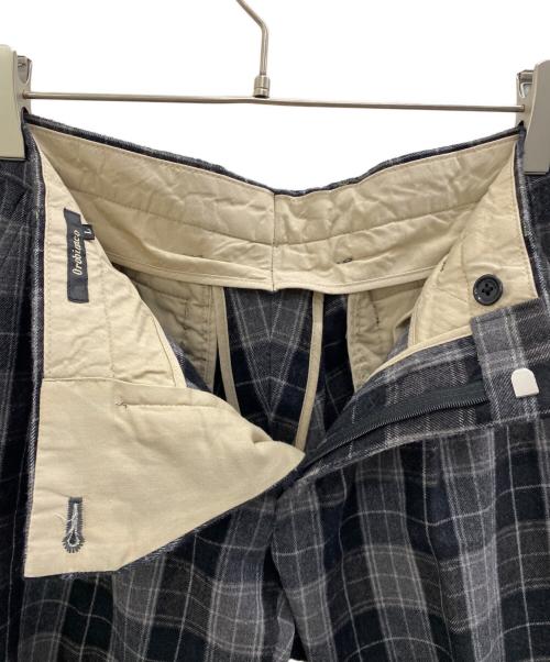 YOHJI YAMAMOTO（ヨウジヤマモト）YOHJI YAMAMOTO (ヨウジヤマモト) パンツ ネイビー サイズ:Lの古着・服飾アイテム