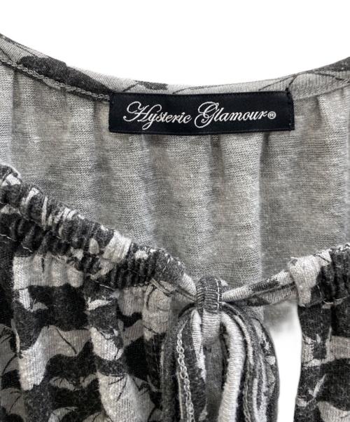 Hysteric Glamour（ヒステリックグラマー）Hysteric Glamour (ヒステリックグラマー) ノースリーブカットソー グレー サイズ:Freeの古着・服飾アイテム