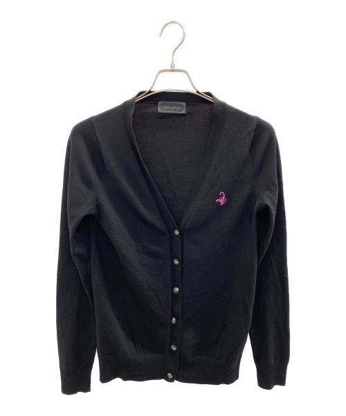Hysteric Glamour（ヒステリックグラマー）Hysteric Glamour (ヒステリックグラマー) 厚手カーディガン ブラック サイズ:Freeの古着・服飾アイテム