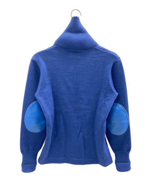 skookum（スクーカム）skookum (スクーカム) 厚手ニット ブルー サイズ:36の古着・服飾アイテム