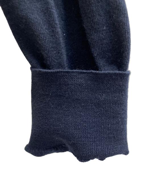 LARDINI（ラルディーニ）LARDINI (ラルディーニ) 長袖ポロシャツ ネイビー サイズ:Sの古着・服飾アイテム