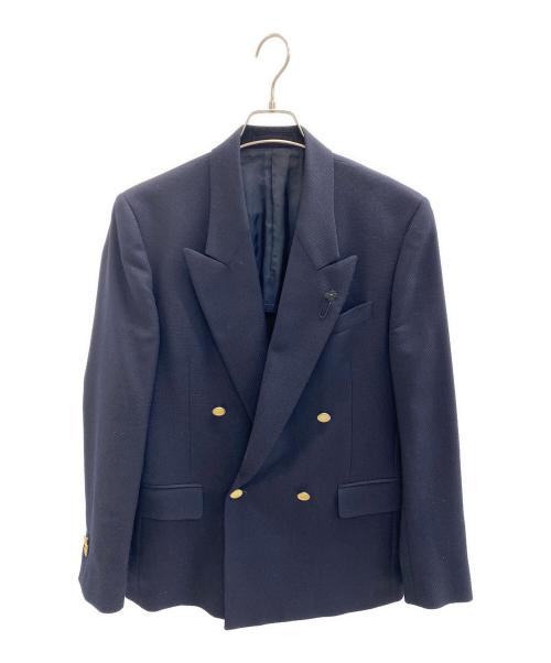 LARDINI（ラルディーニ）LARDINI (ラルディーニ) ダブルブレスト ブレザー ネイビー サイズ:46の古着・服飾アイテム