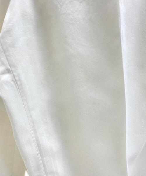 LARDINI（ラルディーニ）LARDINI (ラルディーニ) ストレートパンツ ホワイト サイズ:46の古着・服飾アイテム