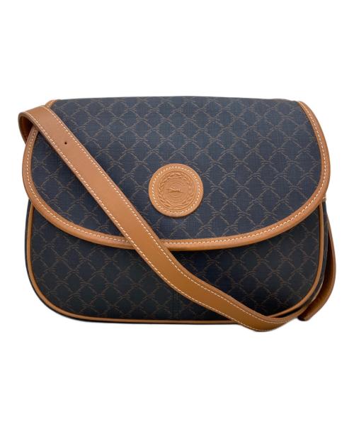 LONGCHAMP（ロンシャン）LONGCHAMP (ロンシャン) ショルダーバッグ ブラウン×ブラックの古着・服飾アイテム