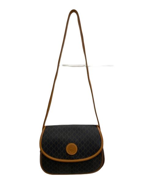 LONGCHAMP（ロンシャン）LONGCHAMP (ロンシャン) ショルダーバッグ ブラウン×ブラックの古着・服飾アイテム