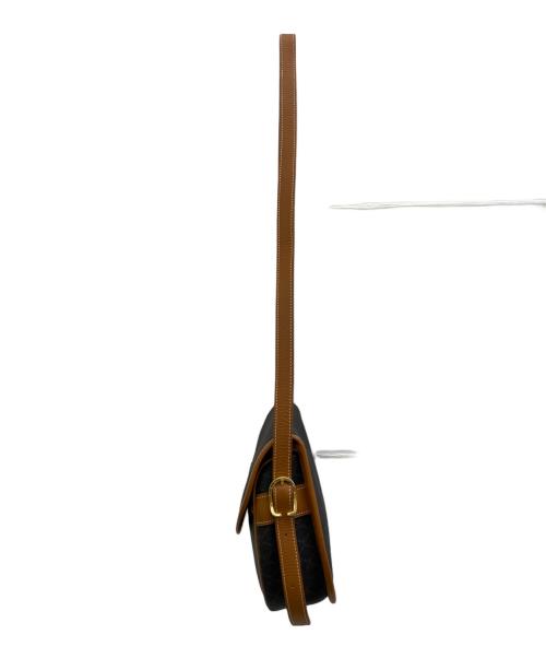 LONGCHAMP（ロンシャン）LONGCHAMP (ロンシャン) ショルダーバッグ ブラウン×ブラックの古着・服飾アイテム