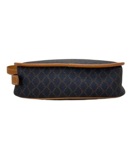 LONGCHAMP（ロンシャン）LONGCHAMP (ロンシャン) ショルダーバッグ ブラウン×ブラックの古着・服飾アイテム