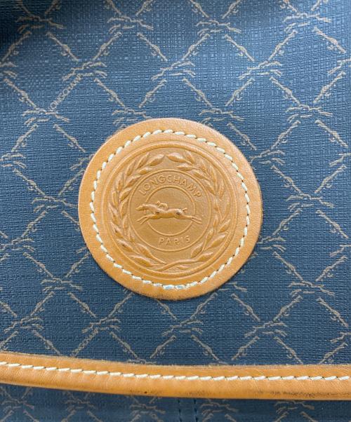 LONGCHAMP（ロンシャン）LONGCHAMP (ロンシャン) ショルダーバッグ ブラウン×ブラックの古着・服飾アイテム