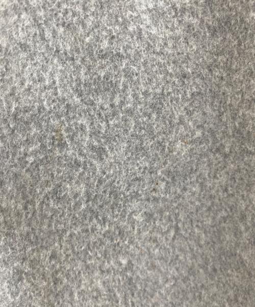 GALERIE VIE（ギャルリーヴィー）GALERIE VIE (ギャルリーヴィー) ノーカラーカシミヤコート グレー サイズ:36の古着・服飾アイテム